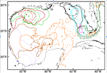 Connectivity of GoM reefs